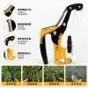 Multi-functional pruning shears, household hardware tools, lightweight and sharp garden scissors, green plant trimmers Application Scenario